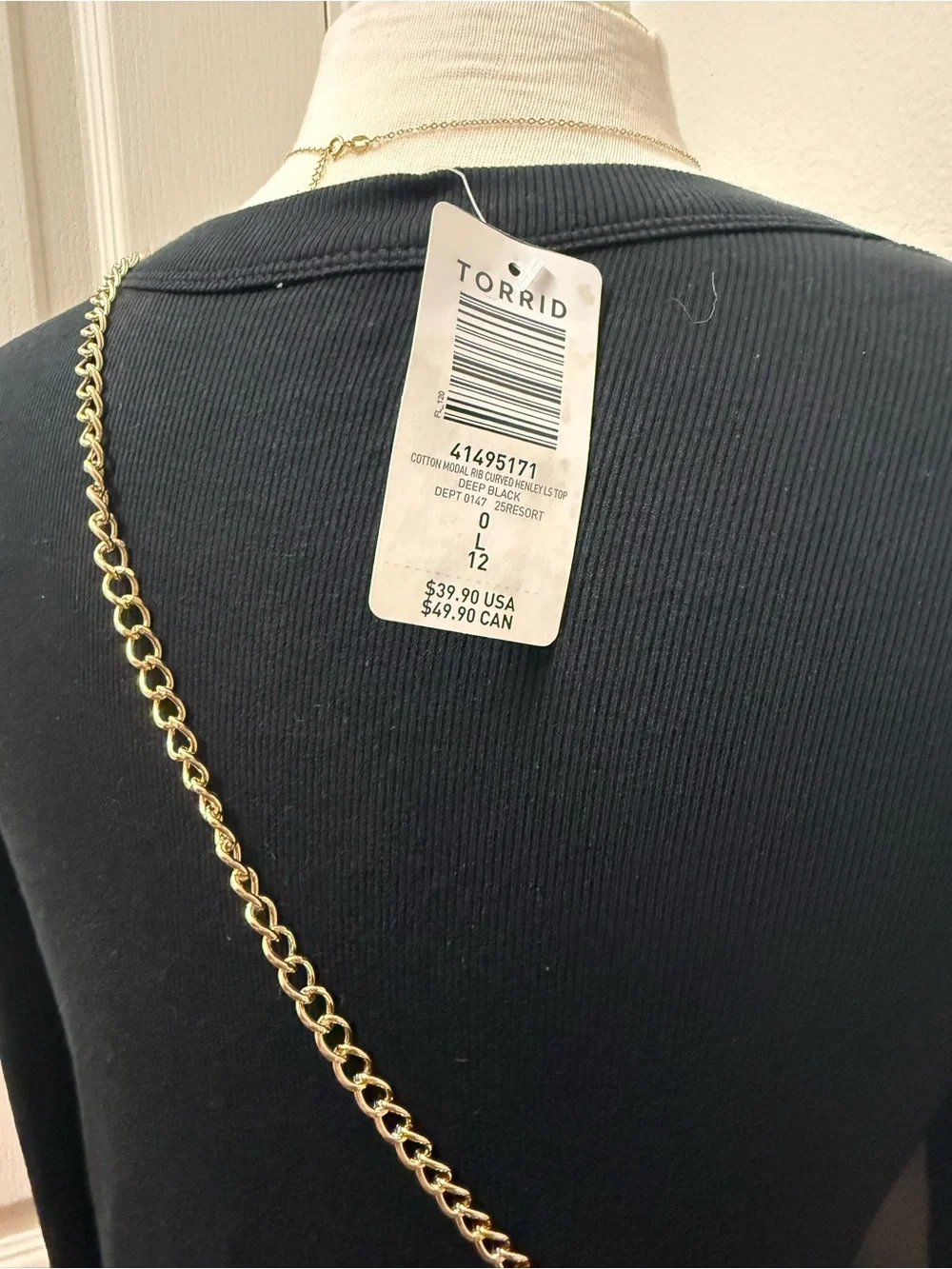 torrid classic black